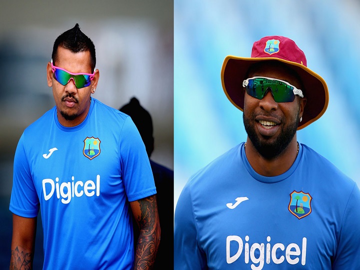 सुनील नरेन और कीरोन पोलार्ड को भारत के खिलाफ दो टी20 मुकाबले के लिए वेस्टइंडीज टीम में किया गया शामिल