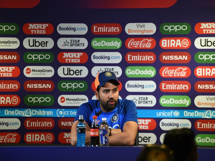 एमएस धोनी और केदार जाधव ने मारने की कोशिश की लेकिन धीमे विकेट के कारण वो कामयाब नहीं हो पाए- रोहित शर्मा