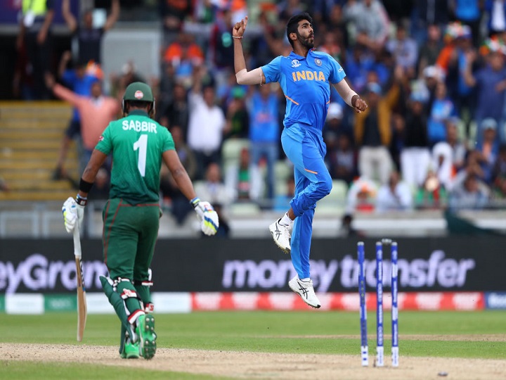 india vs bangladesh 24 carat bumrah drowns tigers at edgbaston वर्ल्ड कप 2019: 'यॉर्कर किंग' बुमराह के सामने नहीं टिक पाया बांग्लादेश का एक भी बल्लेबाज, पूर्व क्रिकेटर्स ने ऐसे की तारीफ