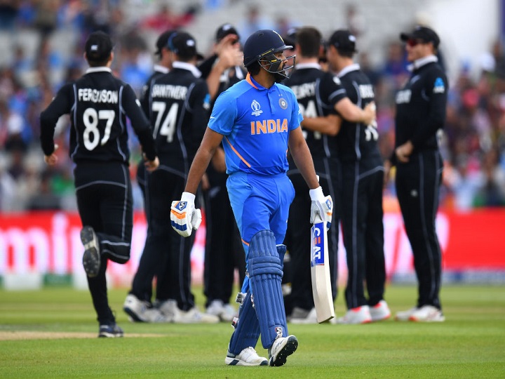 lowest total for the loss of three wickets in a cwc semi final match 5 रन पर तीन विकेट गंवाने से टीम इंडिया के नाम दर्ज हुआ ये शर्मनाक रिकॉर्ड