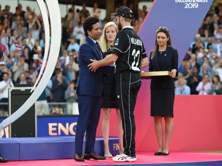 sachin tendulkar reveals what he told kane williamson after new zealand lost the world cup final सचिन तेंदुलकर ने किया खुलासा, वर्ल्ड कप हारने के बाद उन्होंने न्यूजीलैंड के कप्तान केन विलियमसन को क्या कहा