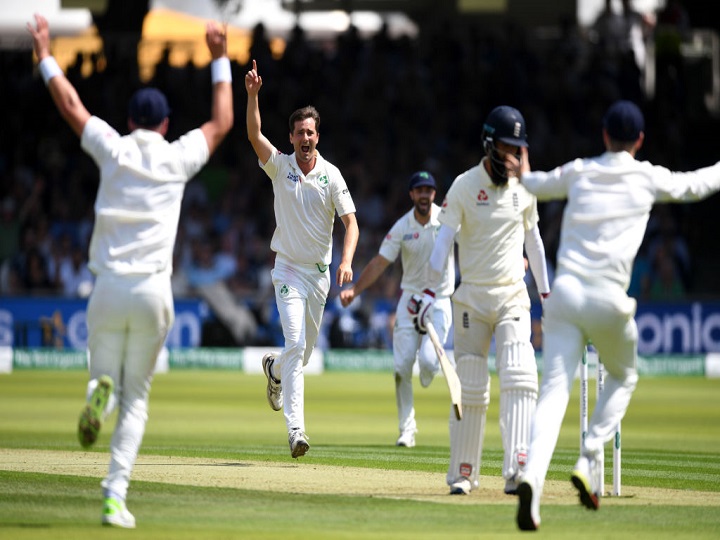 irelands tim murtagh destroys england in a dramatic morning at lords आयरलैंड के गेंदबाज टिम मुर्ताग की बेहतरीन गेंदबाजी के दम पर इंग्लैंड की पूरी टीम मात्र 85 रनों पर हुई ढेर