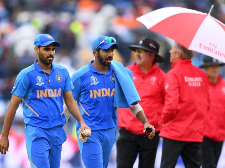 world cup 2019 ind vs nz play has been called off for the day World Cup 2019 IND vs NZ: बारिश की वजह से आज का खेल रद्द, कल रिज़र्व डे पर खेला जाएगा बाकी मैच