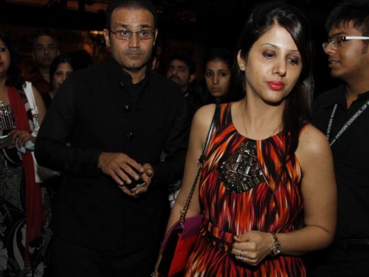 virender sehwag wife aarti filed a complaint against her business partners in eow cell पूर्व क्रिकेटर वीरेंद्र सहवाग की पत्नी आरती सहवाग के साथ हुआ धोखाधड़ी, EOW सेल में दर्ज कराई FIR