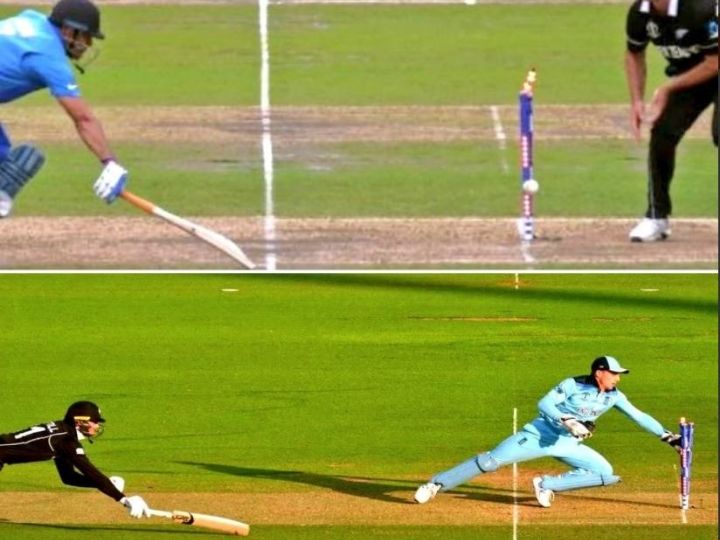 wc 2019 fans troll martin guptill after his same style run out of ms dhoni in world cup final World Cup 2019: गुप्टिल के रन-आउट के साथ हारा न्यूज़ीलैंड, फैंस ने दिलाई एमएस धोनी के विकेट की याद