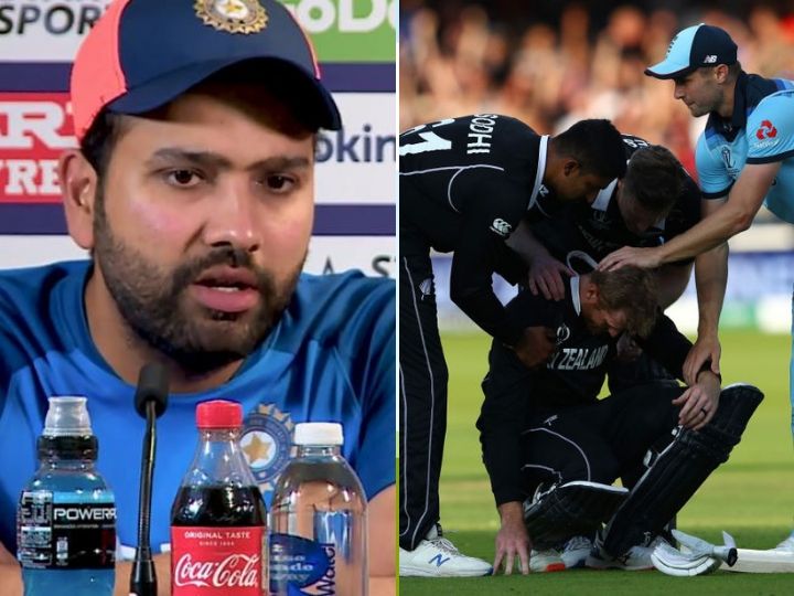 wc 2019 rohit sharmas reaction on icc rules after england win in world cup final World Cup 2019: 'सुपीरियर बाउंड्री काउंट' के आधार पर इंग्लैंड की जीत के बाद आया रोहित शर्मा का ट्वीट