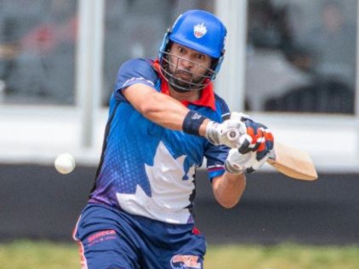 global t20 canada yuvraj singh shines with bat again for toronto nationals ग्लोबल टी-20 लीग में गरज रहा है युवराज सिंह का बल्ला, विन्निपेग हॉक्स के खिलाफ खेली 45 रनों की तूफानी पारी