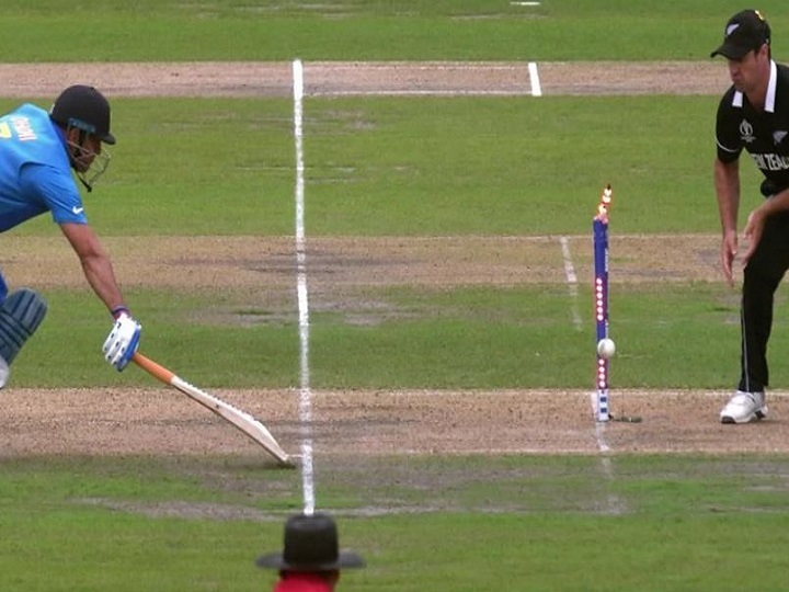 dhoni run out was crucial one for new zealand win धोनी का रन आउट होना बना टीम इंडिया की हार की वजह, वीडियो हुआ वायरल