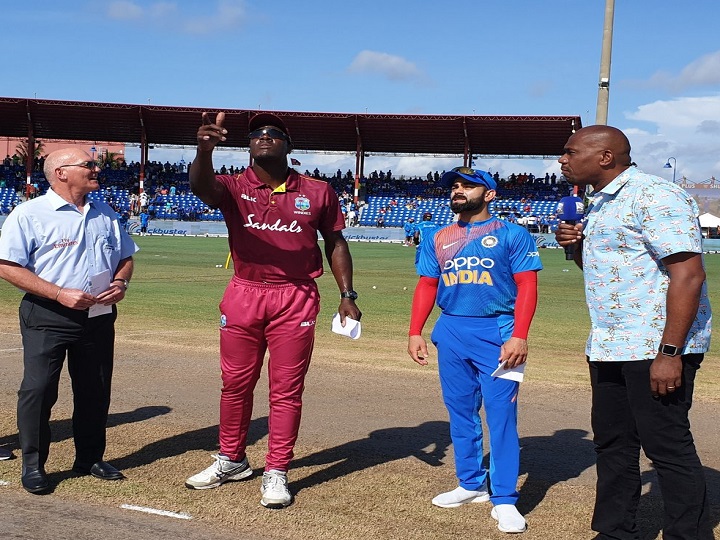 ind vs wi 2nd t20 india aim to seal series won the toss chose to bat first Ind vs WI 2nd T20: टीम इंडिया ने टॉस जीतकर पहले चुनी बल्लेबाजी, टीम में कोई बदलाव नहीं