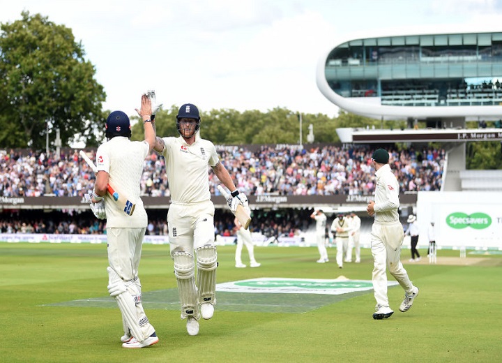 ashes australia hold out for second test draw against england एशेज AUS vs ENG: बेन स्टोक्स के नाबाद शतक की बदौलत ड्रॉ हुआ लंदन टेस्ट, ऑस्ट्रेलिया सीरीज में 1-0 से आगे