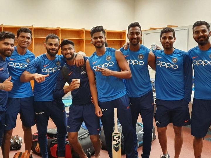 captain virat kohli shares the picture of the team fans said where is rohit कैप्टन विराट ने शेयर की टीम की तस्वीर, फैंस बोले-'रोहित कहा हैं'