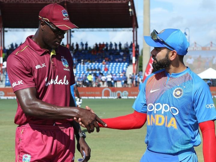 India vs West Indies 3rd T20: आखिरी टी-20 मुकाबले में कप्तान विराट कोहली ने टॉस जीतकर चुनी पहले गेंदबाजी india vs west indies 3rd t20 india have won the toss and have opted to field India vs West Indies 3rd T20: आखिरी टी-20 मुकाबले में कप्तान विराट कोहली ने टॉस जीतकर चुनी पहले गेंदबाजी