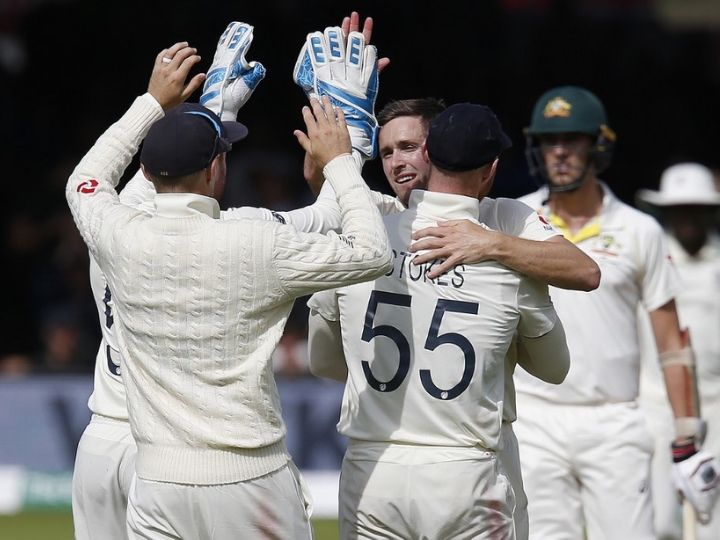 ashes 2019 england bowl australia out for 250 in 1st innings Ashes 2019: शतक से चूके स्टीव स्मिथ, 250 रनों पर सिमटी ऑस्ट्रेलिया की पहली पारी