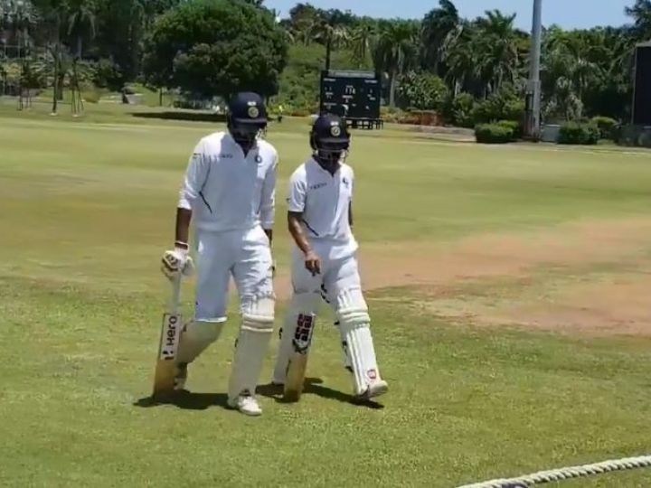 IND vs WI-A: अभ्यास मैच में अजिंक्य रहाणे और हनुमा विहार के अर्द्धशतक से मजबूत स्थिति में भारत