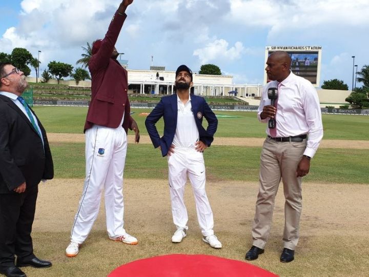 1st Test WI vs IND: वेस्टइंडीज़ ने जीता टॉस, भारत की पहले बल्लेबाज़ी