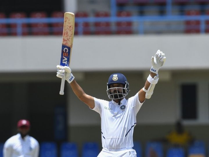 wi vs ind ajinkya rahane dedicates man of the match performance in 1st test to people who backed him through rough patch WI vs IND: अजिंक्य राहणे ने मुश्किल समय में साथ देने वालों को समर्पित किया अपना शतक