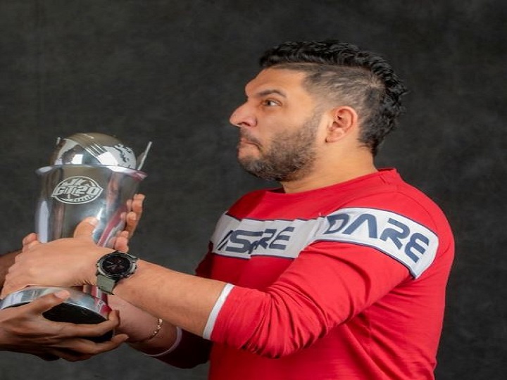 ग्लोबल टी20 कनाडा में युवराज सिंह का जलवा बरकरार, 22 गेंदों में ठोके 51 रन, जड़े 5 छक्के